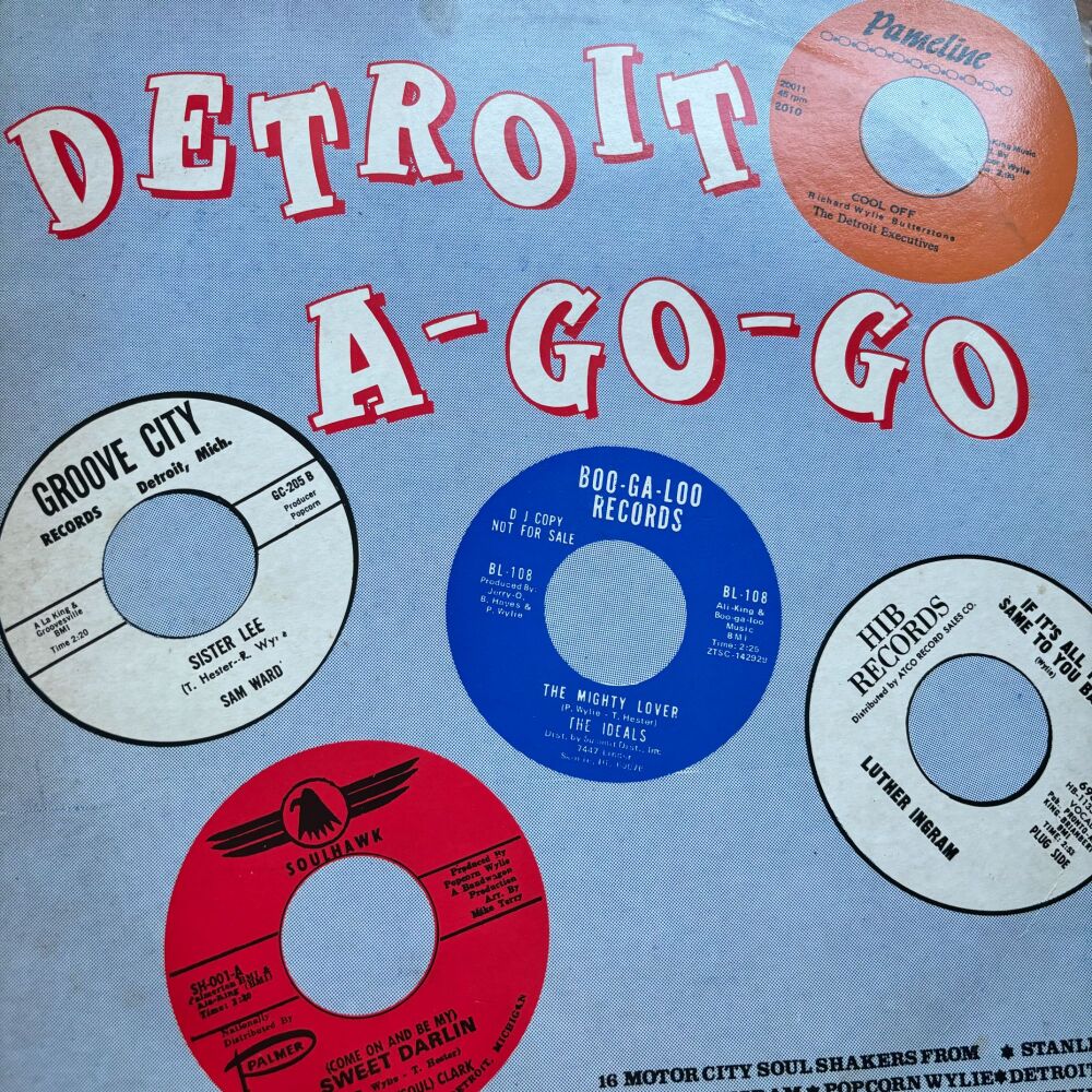 Various Artists-Detroit a-go-go-Inferno LP E