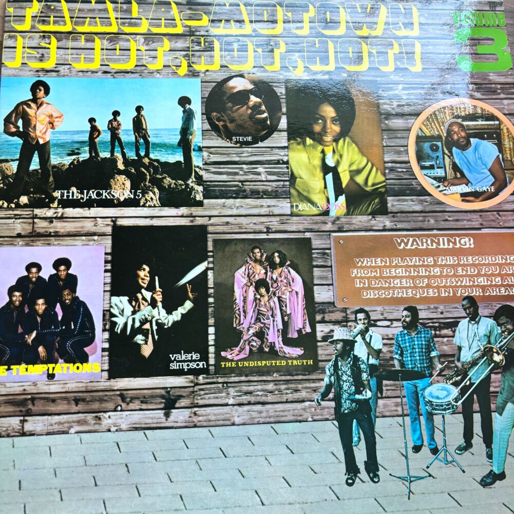 Various Artists-Tamla Motown is hot hot hot Volume 3-Motown LP E+