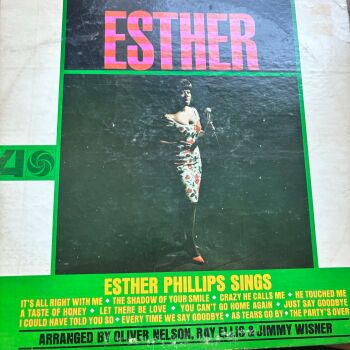 Esther Phillips-Esther sings-Atlantic LP vg+
