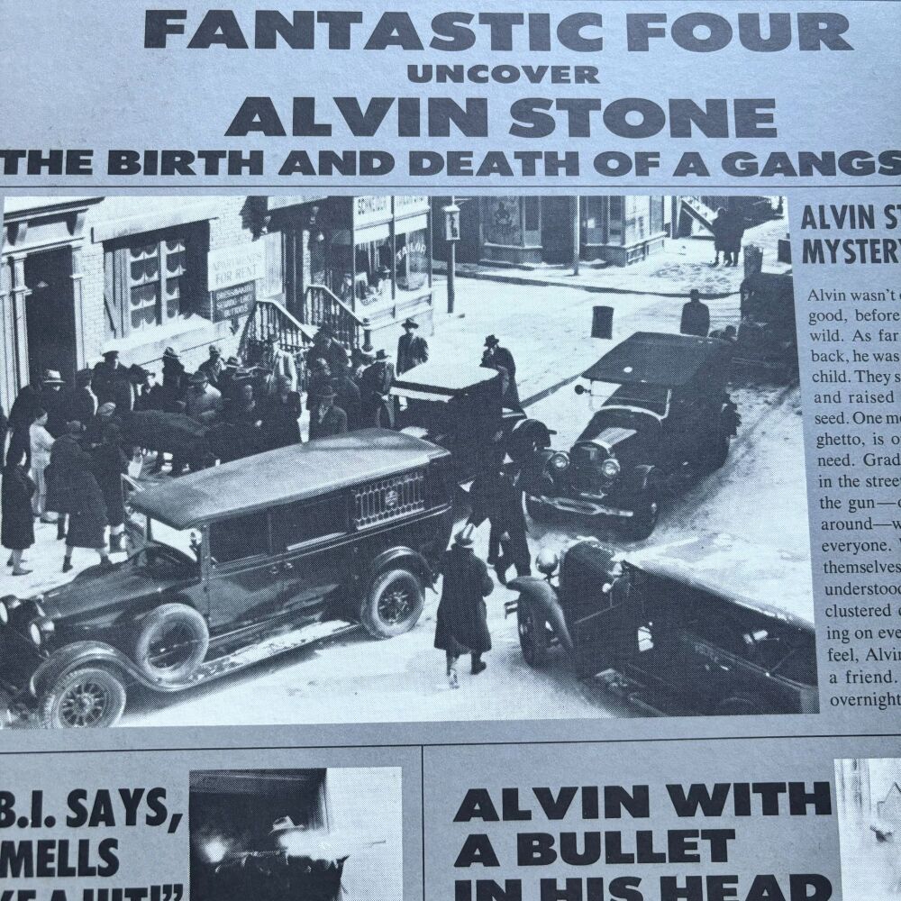 Fantastic Four-Uncover Alvin Stone-Westbound LP E+