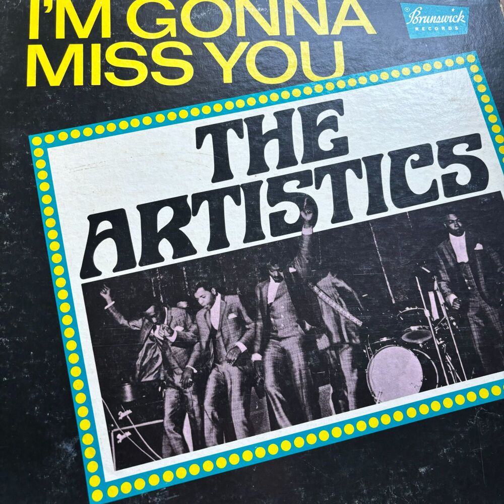 Artistics-I'm gonna miss you-Brunswick LP vg+