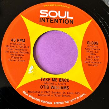 Otis Williams-Take me back-Soul Intention E+