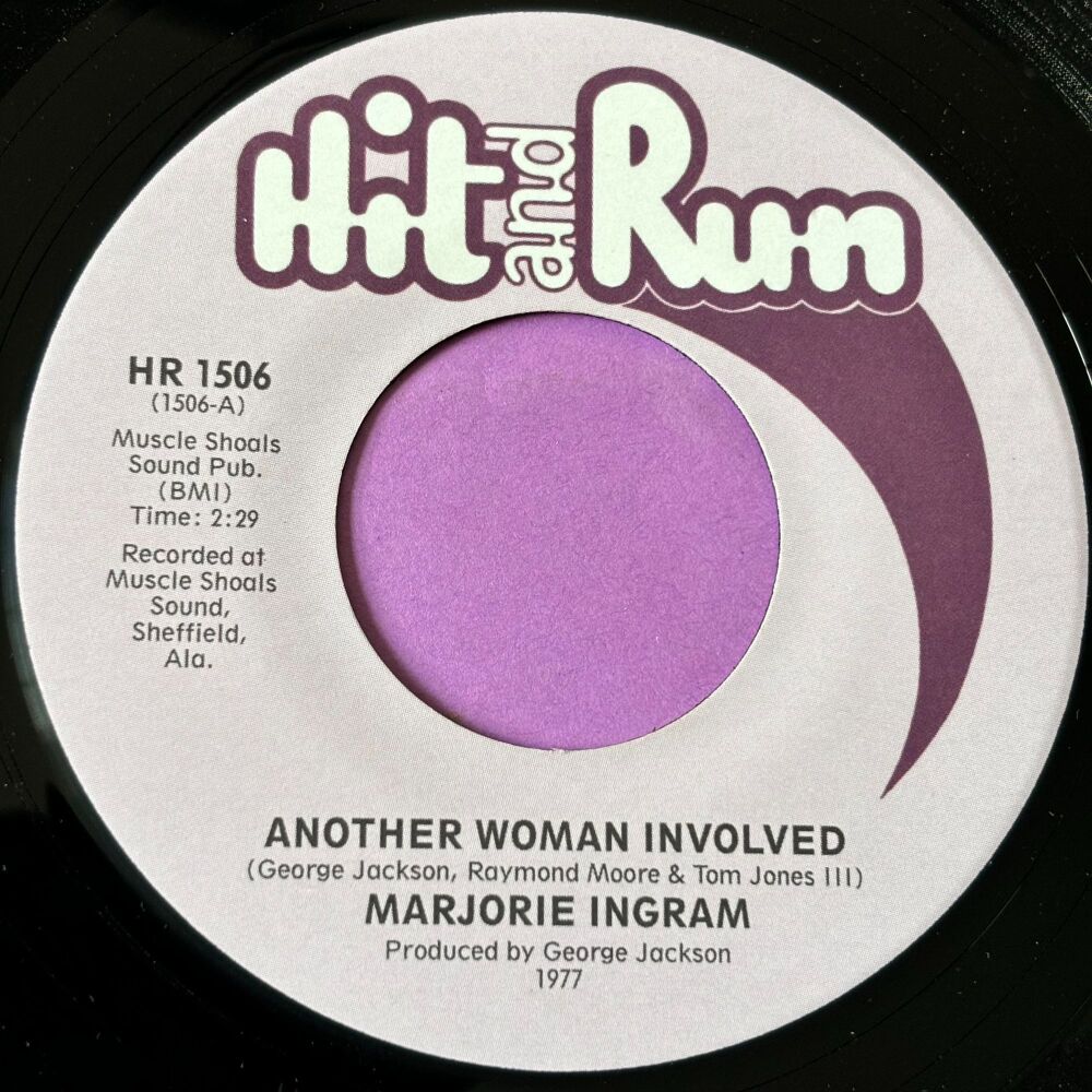 Marjorie Ingram-Love vibrations/ Another woman involved-Hit and Run E+