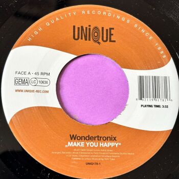 Wondertronix-Time for lovin'/ Make you happy-Unique E+