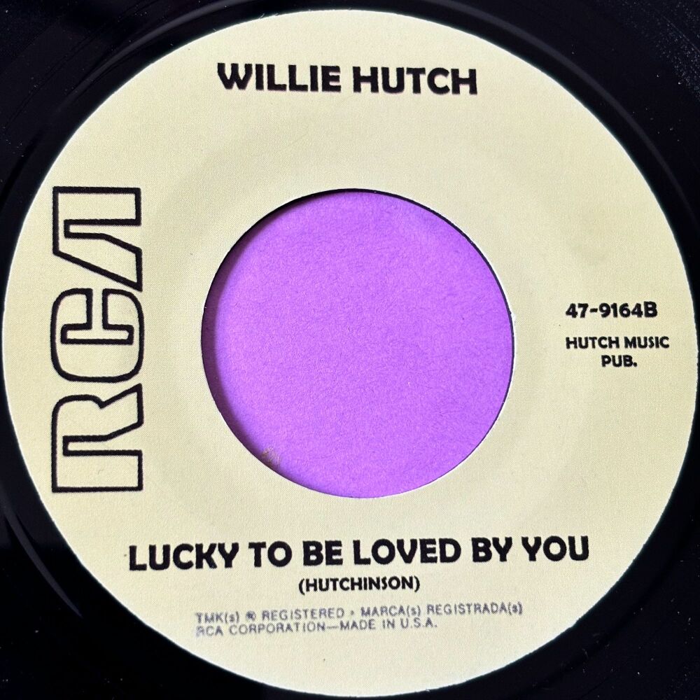 Willie Hutch-Lucky to be loved by you-RCA R E+