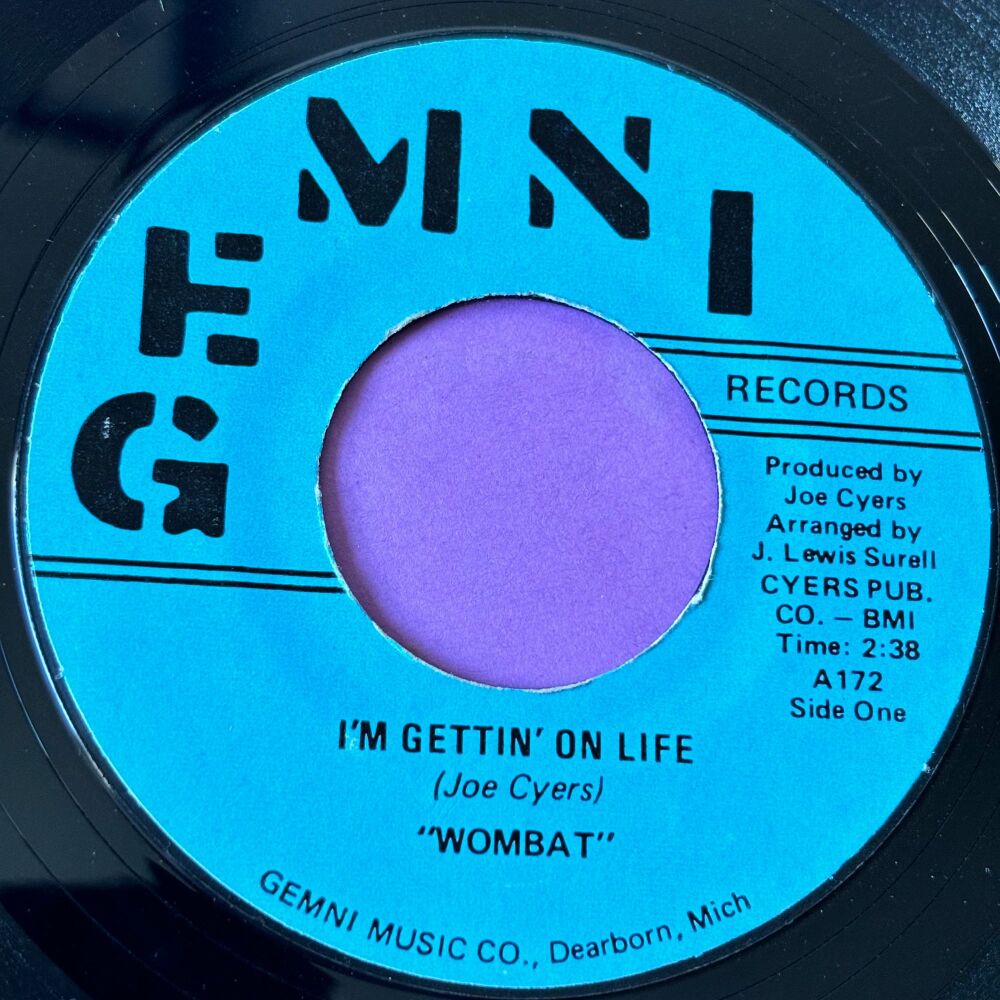Wombat-I'm gettin' on life-Gemni R E+