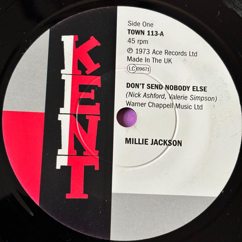 Millie Jackson-Don't send nobody else-Kent E+