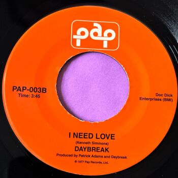 Daybreak-I need love-P&P R M-
