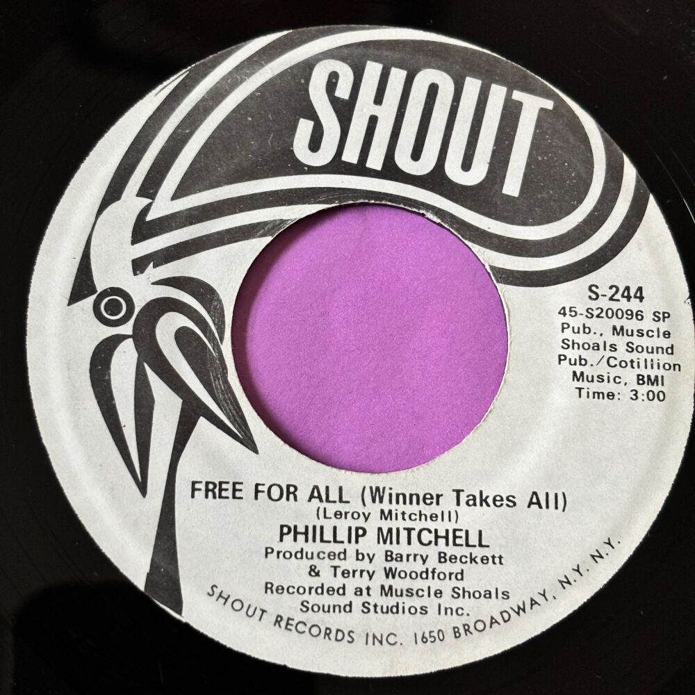Phillip Mitchell-Free for all-Shout R E+