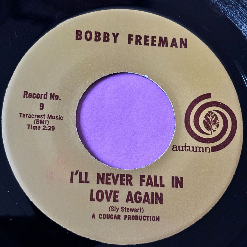 Bobby Freeman-I'll never fall in love again-Autumn E+