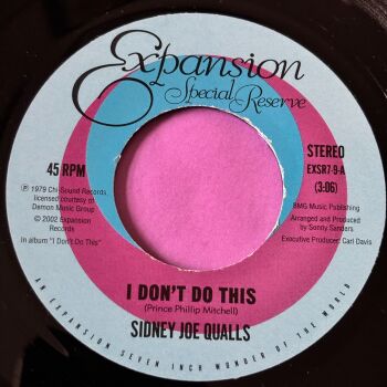 Sidney Joe Qualls-I don't do this-Expansion E+