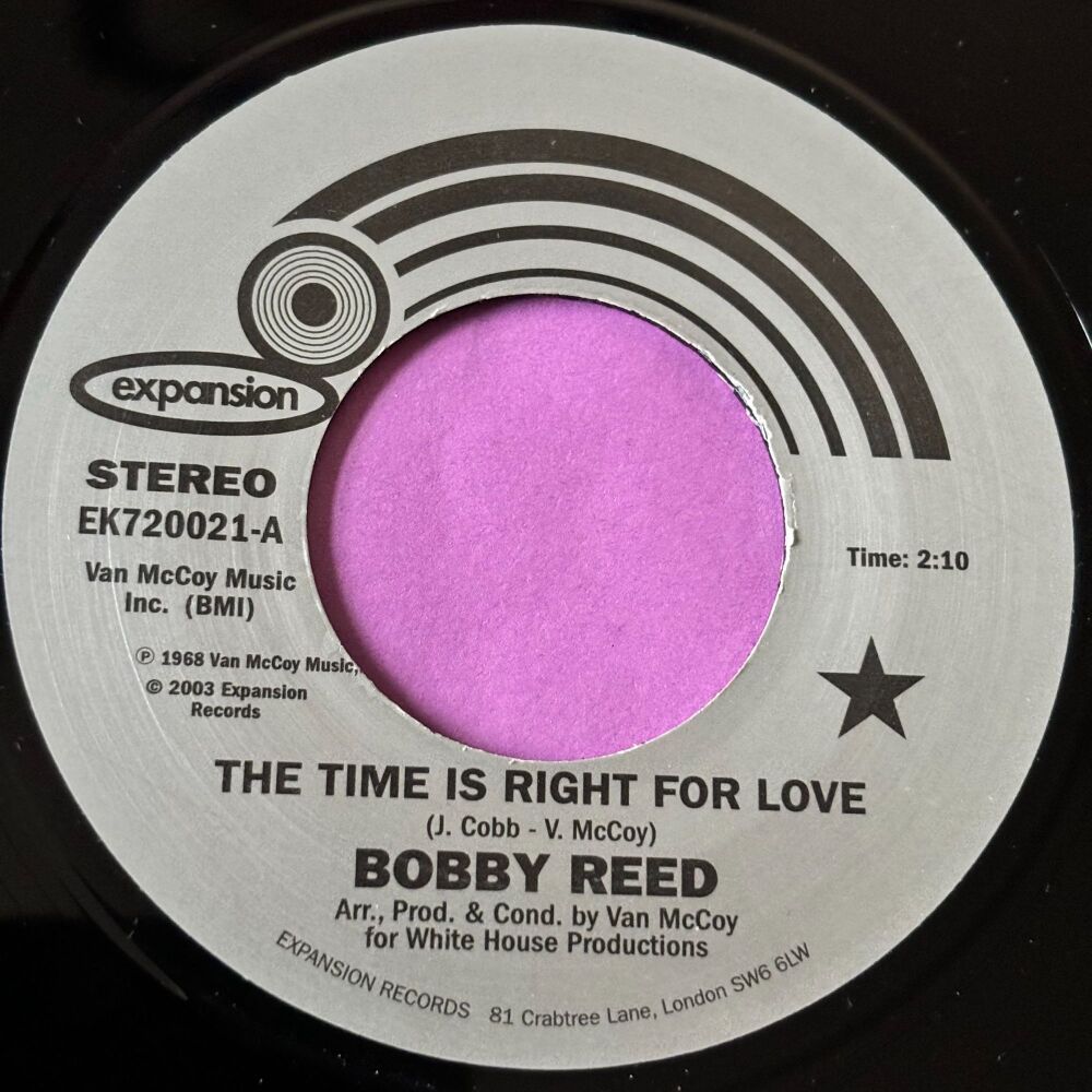 Bobby Reed-The time is right for love-Expansion R E+