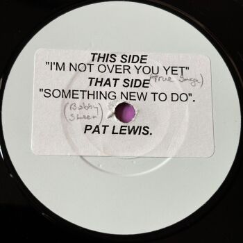 True Image-I'm not over you yet-White Label E+