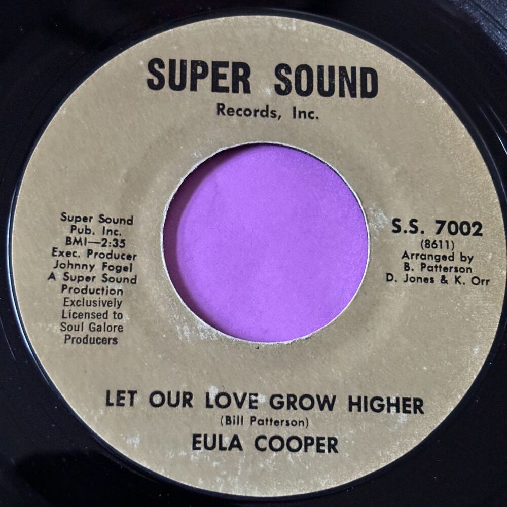 Eula Cooper-Let our love grow higher-Super Sound R E+