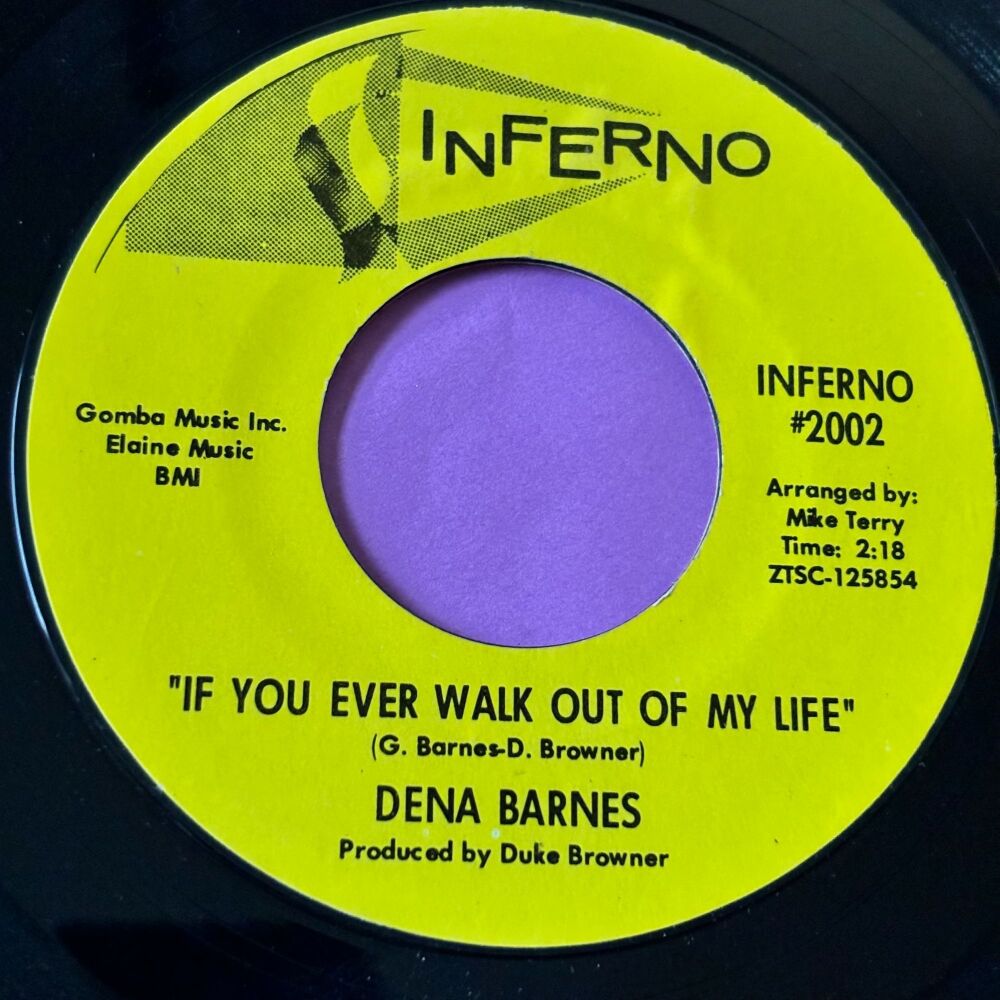 Dena Barnes-If you ever walk out of my life-Inferno R E+
