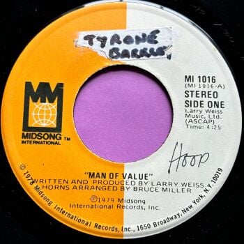 Tyrone Barkley-Man of value-Midsong stkr E+