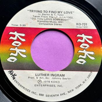 Luther Ingram-Trying to find my love-Koko E+