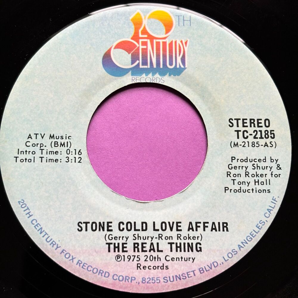 Real Thing-Stone cold love affair-20th Century E+