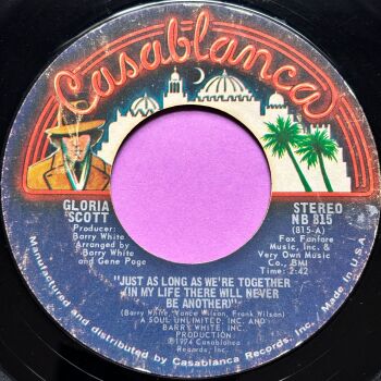 Gloria Scott-Just as long as we're together-Casablanca E