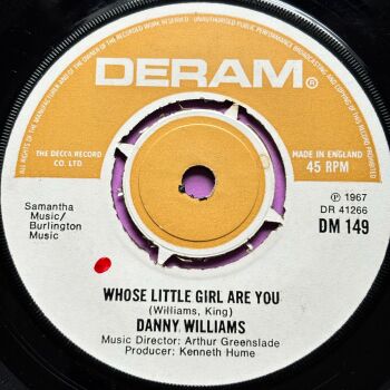 Danny Williams-Whose little girl are you-UK Deram vg+