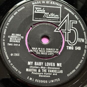 Martha Reeves-My baby loves me-TMG 549 M-