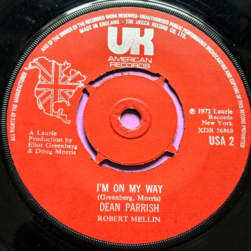 Dean Parrish-I'm on my way-UK London E+