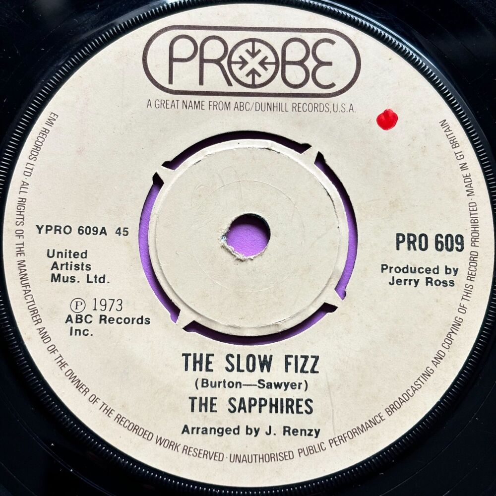 Sapphires-The slow fizz-UK Probe E+