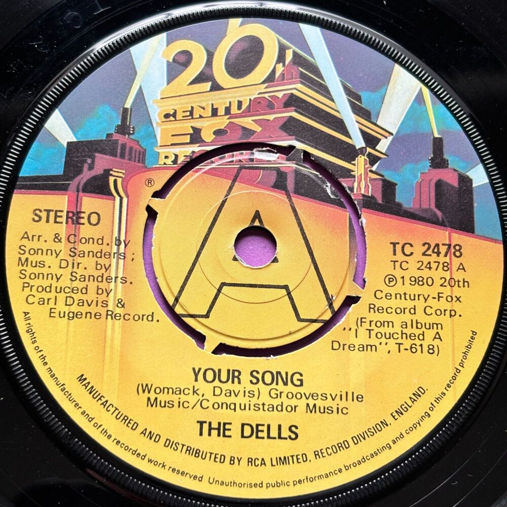 Dells-Your song-UK 20th Century E+