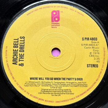 Archie Bell-Where will you go when the party is over-PIR E+