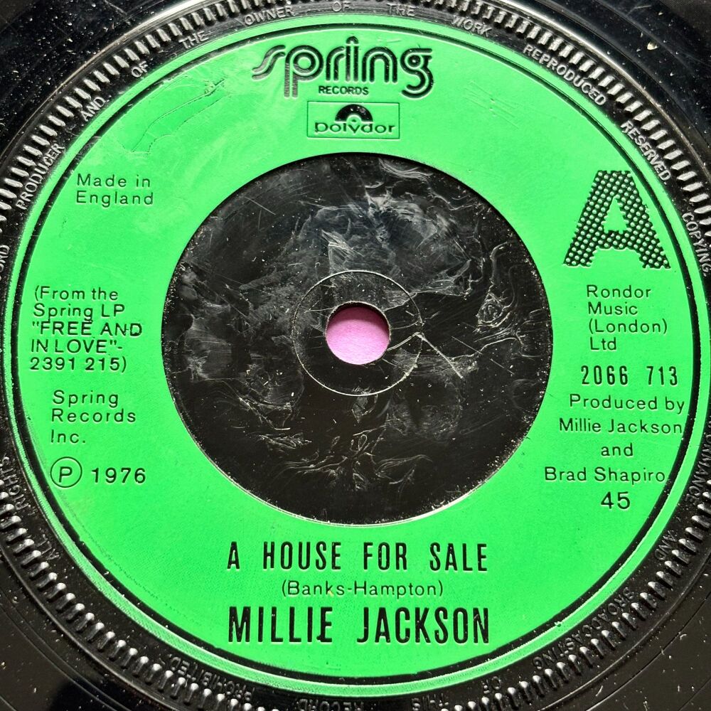 Millie Jackson-A house for sale-UK Spring E+