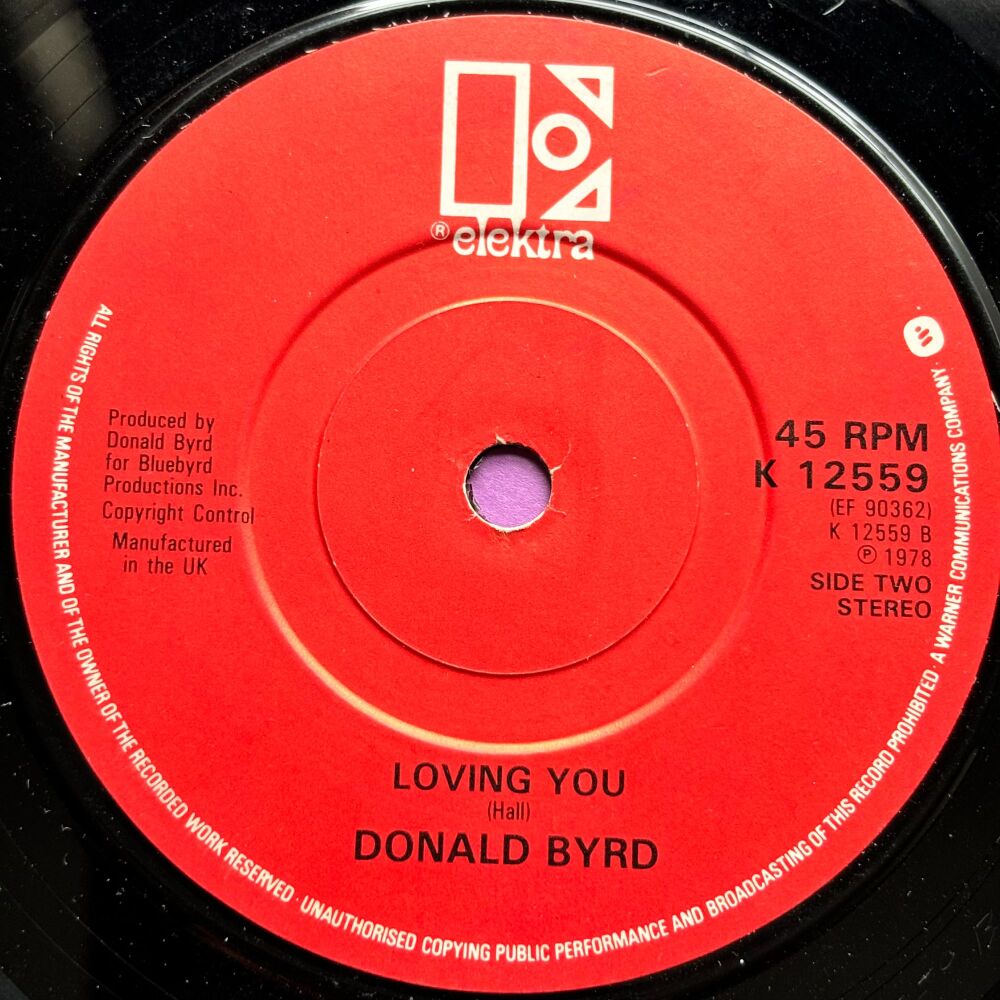 Donald Byrd-Loving you-UK Electra E+