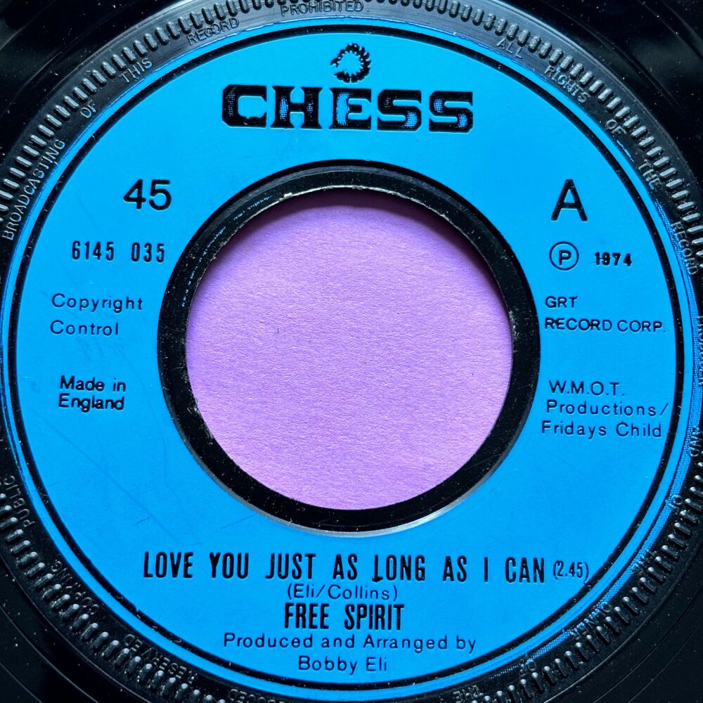 Free Spirit-Love you just as long as I can-UK Chess E+