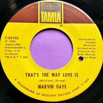 Marvin Gaye-That's the way love is-Tamla E+