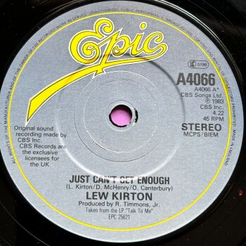 Lew Kirton-Just can't get enough-UK Epic E+