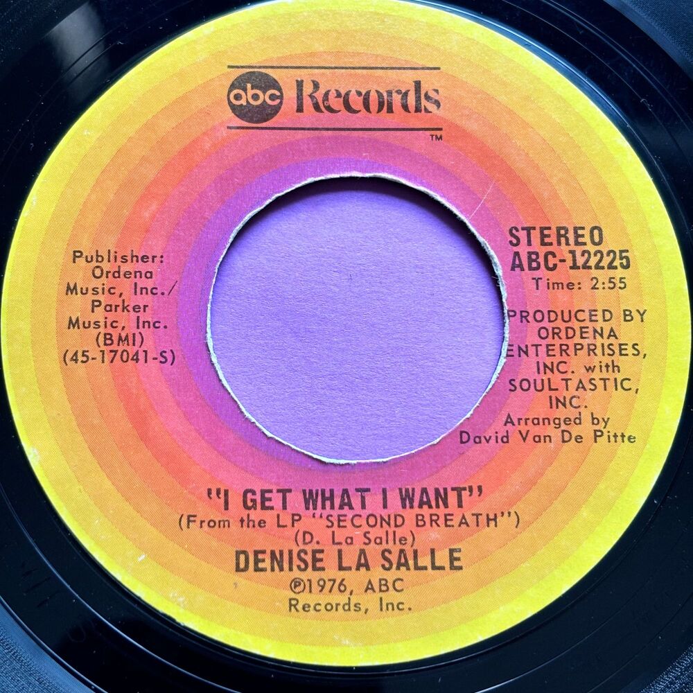 Denise LaSalle-I get what I want/ Hellfire lovin'-ABC E+