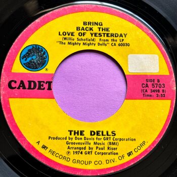 Dells-Bring back the love of yesterday-Cadet stkr E+
