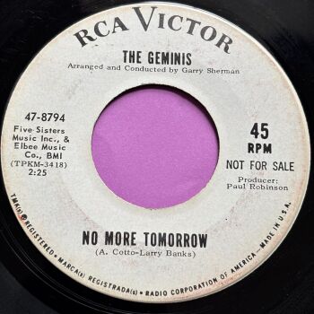 Geminis-No more tomorrow-RCA WD E