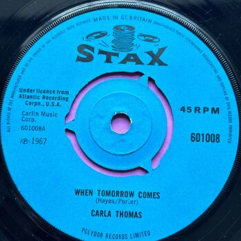 Carla Thomas-When tomorrow comes-UK Stax E+