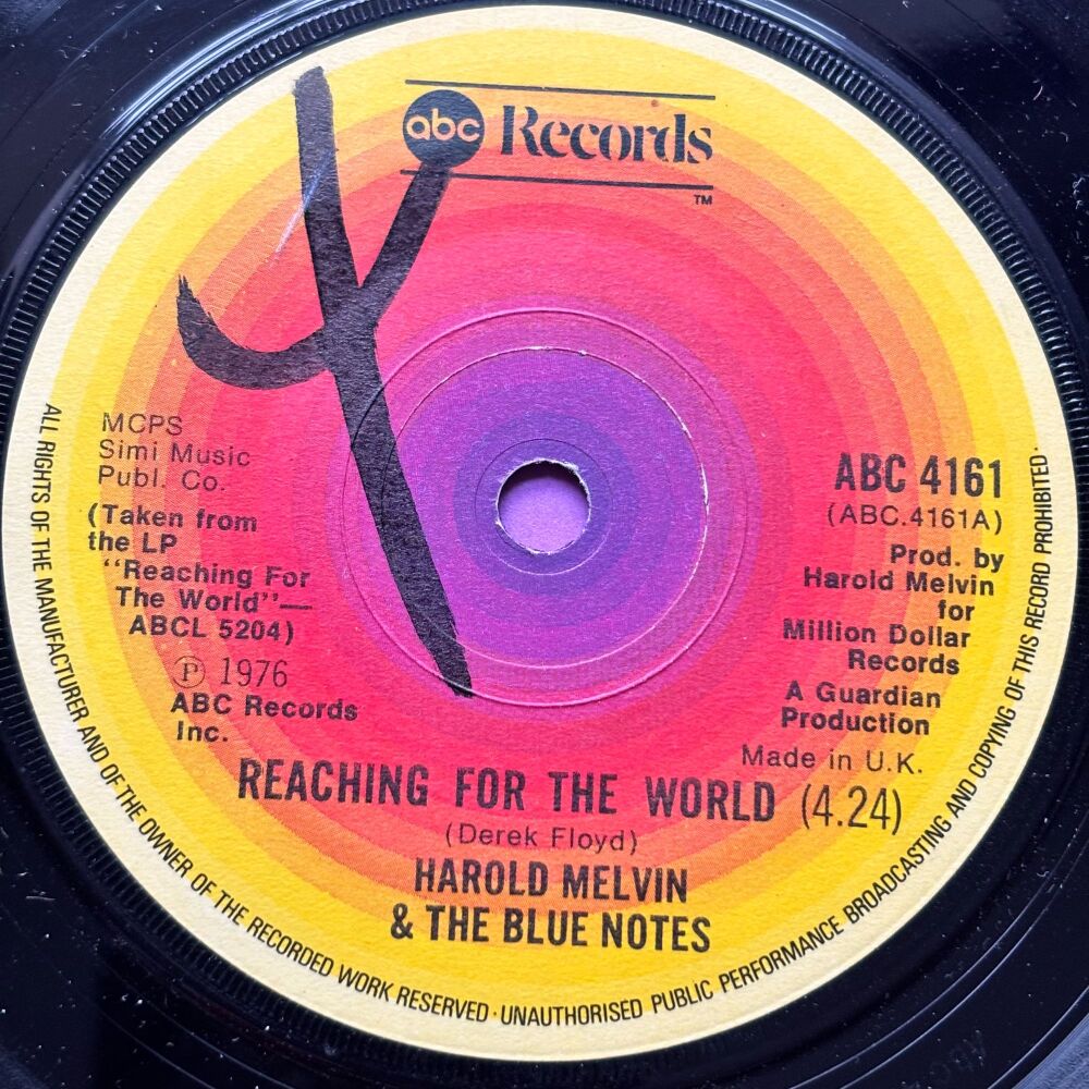 Harold Melvin-Reaching for the world-ABC wol E+