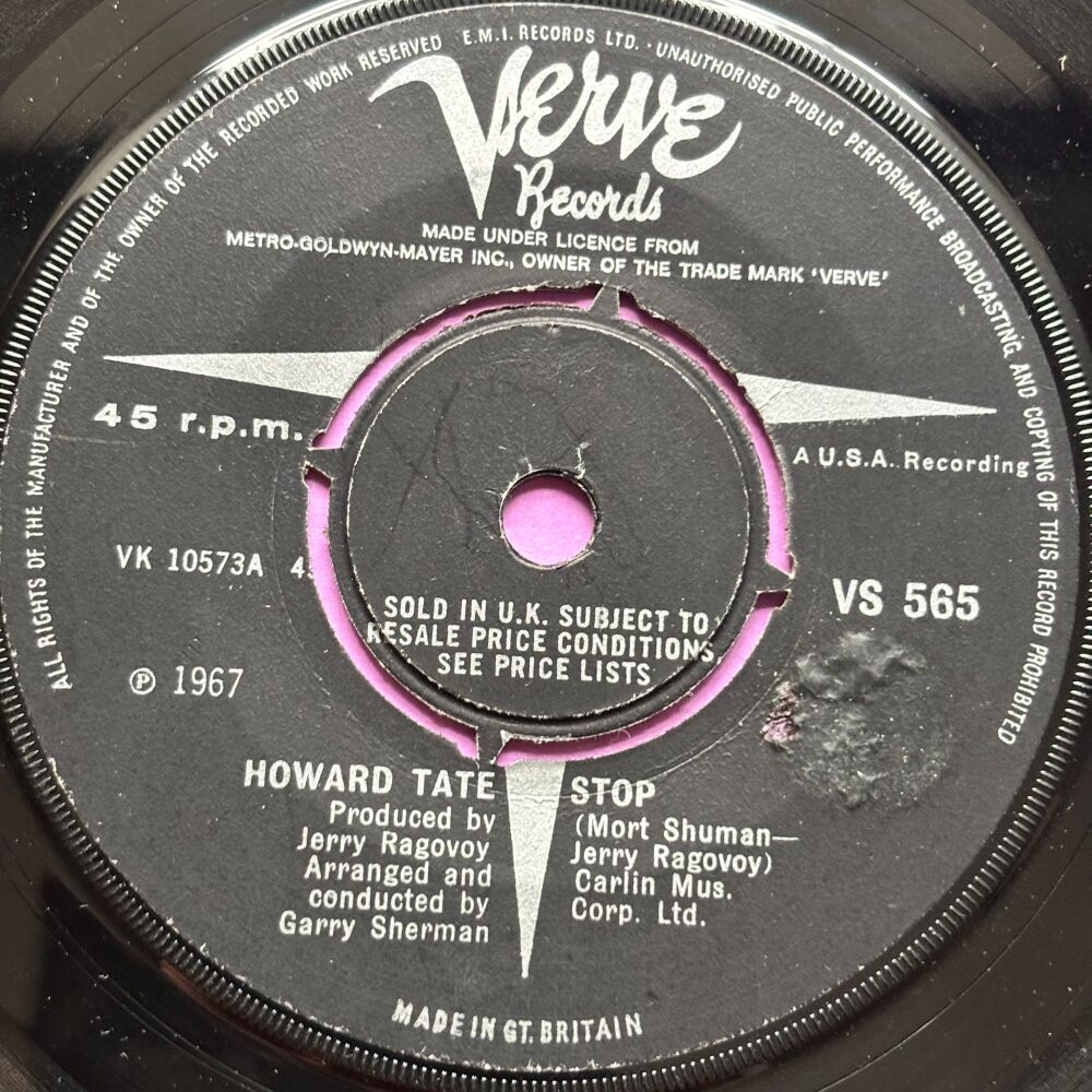 Howard Tate-Stop-UK Verve E+