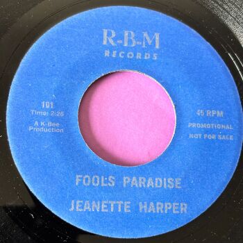 Jeanette Harper-Fools paradise-RBM R E+