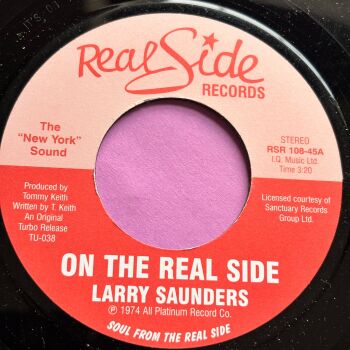 Larry Saunders-On the real side-Real side R E+