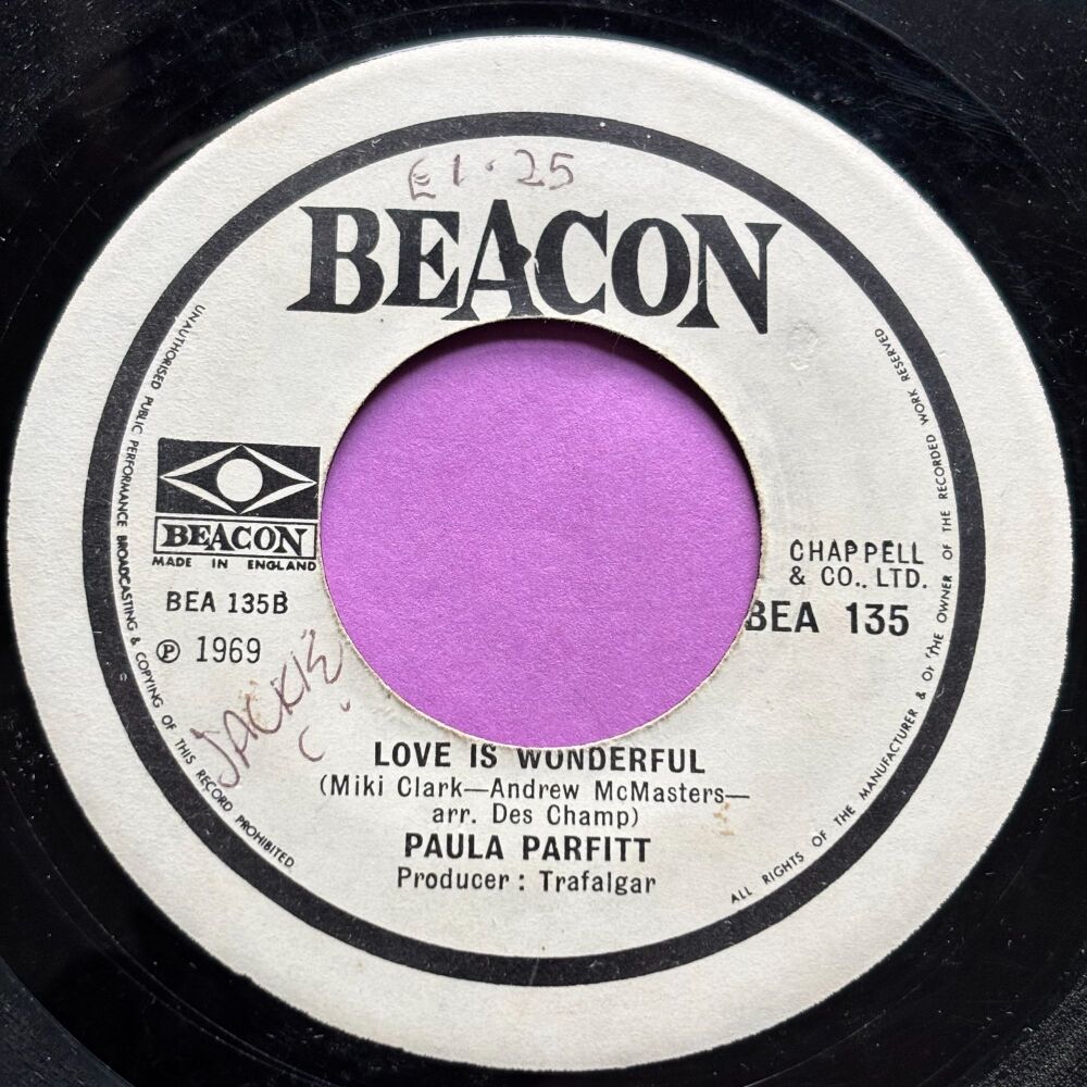 Paula Parfitt-Love is wonderful-Beacon R vg+