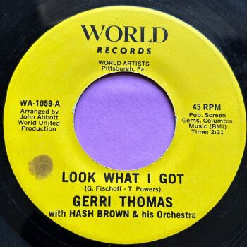 Gerri Thomas-Look what I got-World R E+