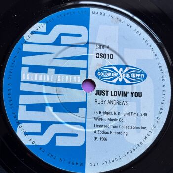 Ruby Andrews-Just loving you/ James Fountain-Seven day lover-Sevens R E+
