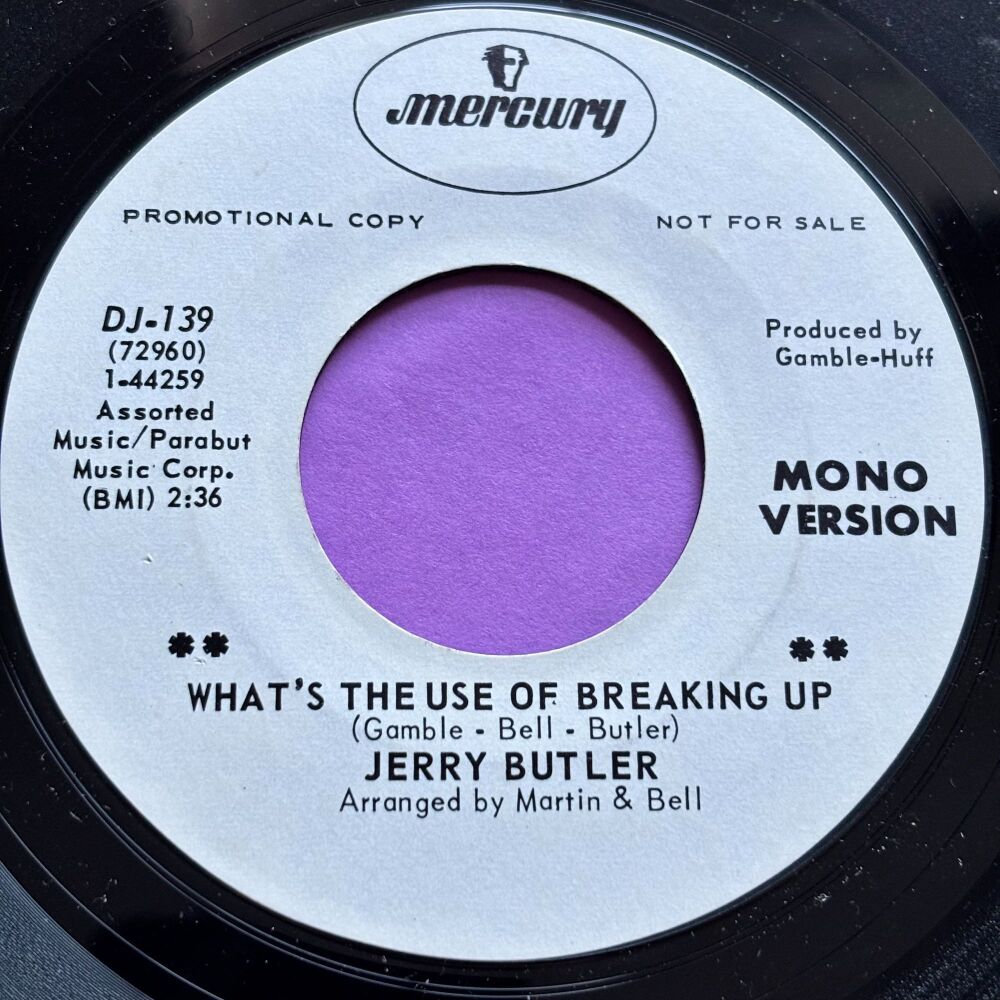 Jerry Butler-What's the use of breaking up-Mercury WD E+