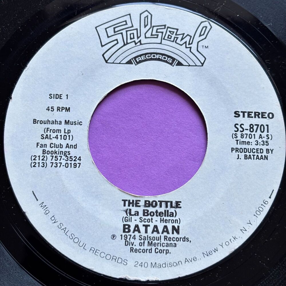 Bataan-The bottle-Salsoul WD E+