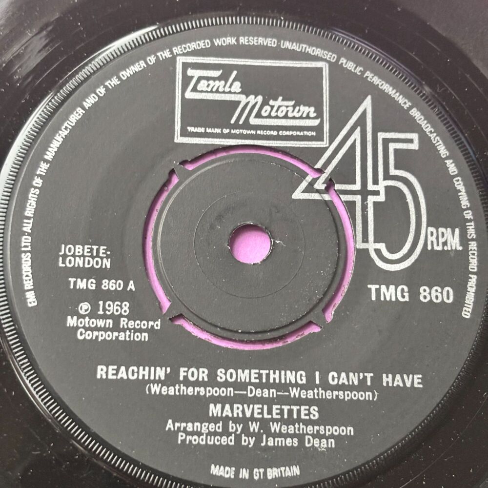 Marvelettes-Reaching for something....-TMG860 E+