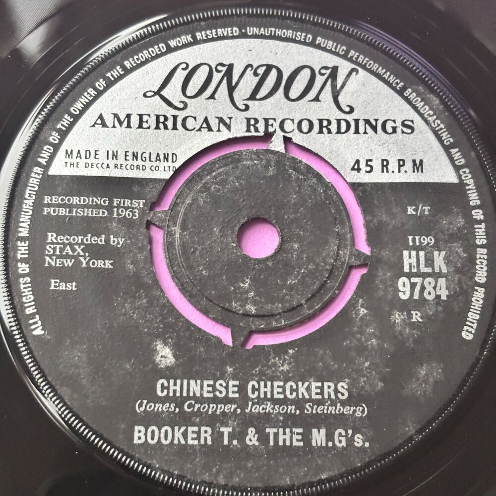 Booker T. & The M.G's-Chinese Checkers-UK London E+