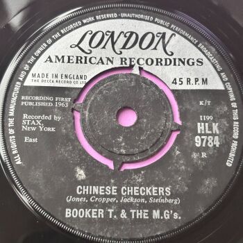 Booker T. & The M.G's-Chinese Checkers-UK London E+